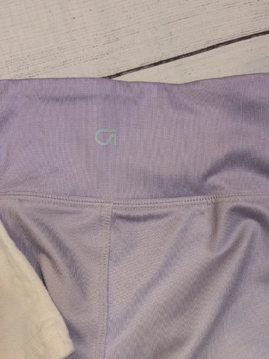 Champion Kids White T-Shirt & Gap Fit Lavender Ombre Capri Leggings Set - S / 8 - Picture 9 of 9